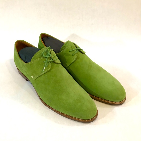 Barker Black Men's size 9 Apple Suede Shoes - Picture 1 of 6